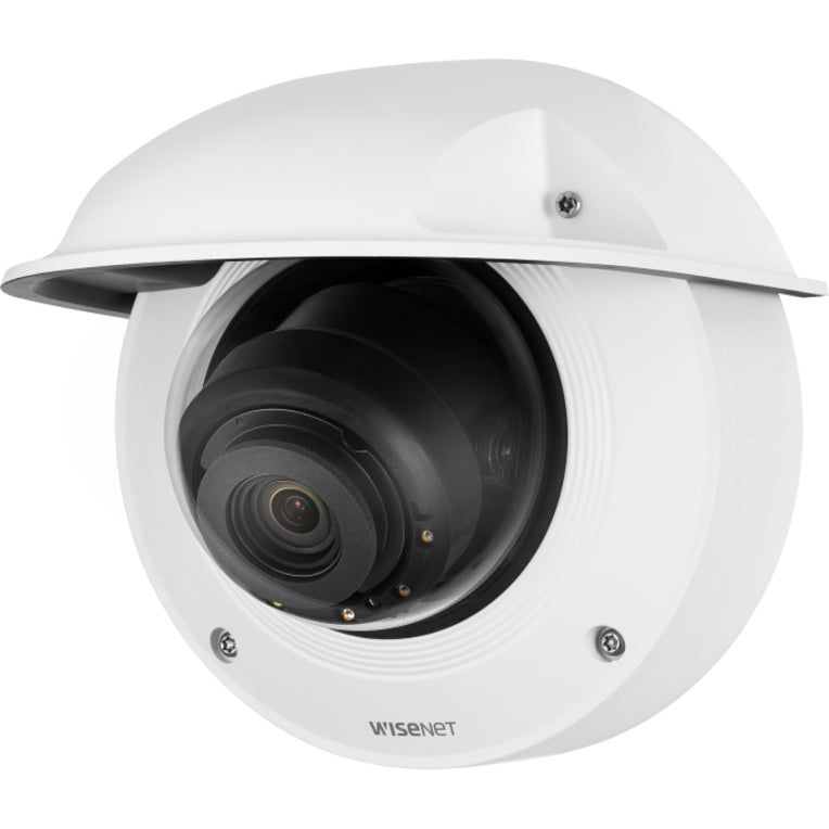 Wisenet XNV-8082R 6MP Network IR Vandal Dome Camera, Indoor/Outdoor Surveillance with Varifocal Lens, 3x Optical Zoom, H.265 Video Format, 30fps Frame Rate