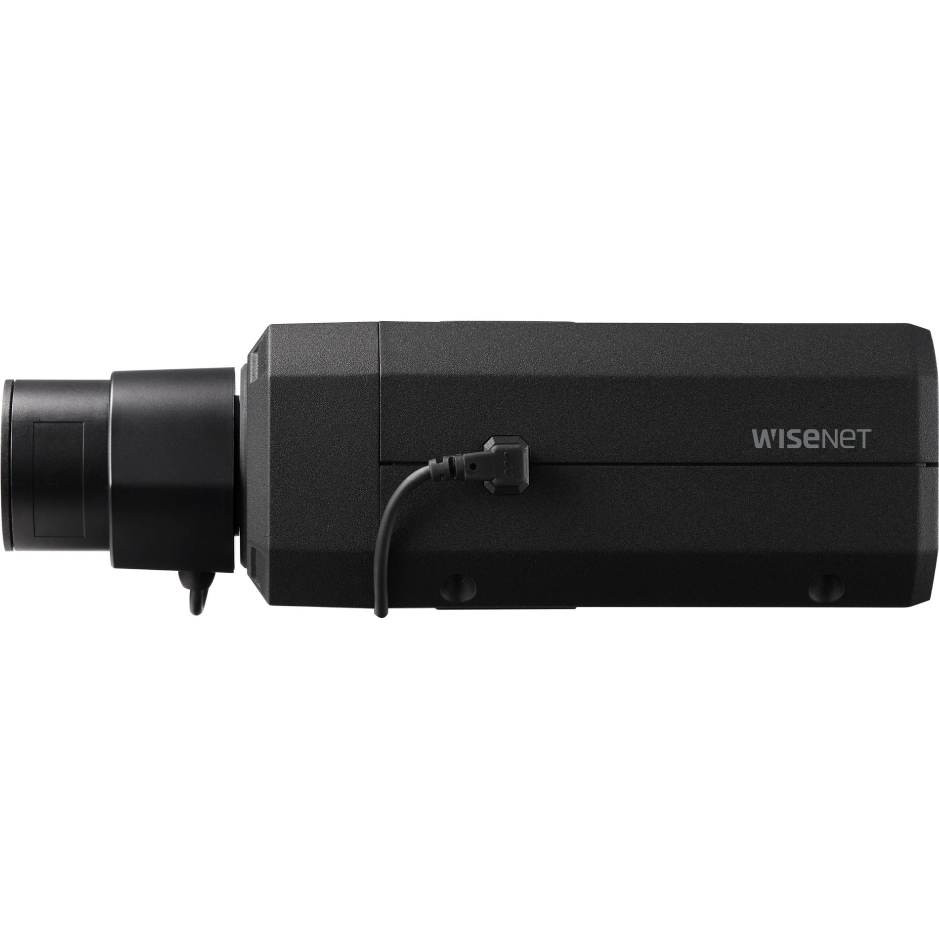 Wisenet XNB-8002 6MP Network Box Camera, 30fps Triple Codec H.265/H.264/MJPEG with WiseStreamII Technology, Extreme WDR, USB and CVBS Port, Advanced Video Analytics