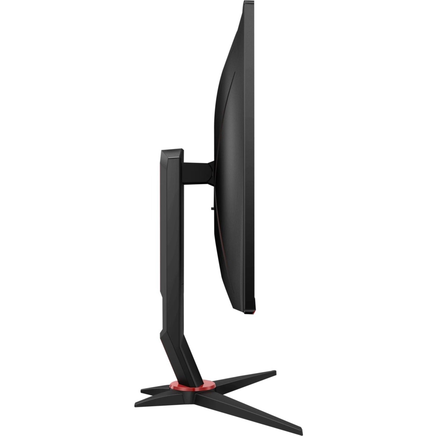 Side view of AOC 27G2E gaming monitor showing height-adjustable stand-alternate-image3