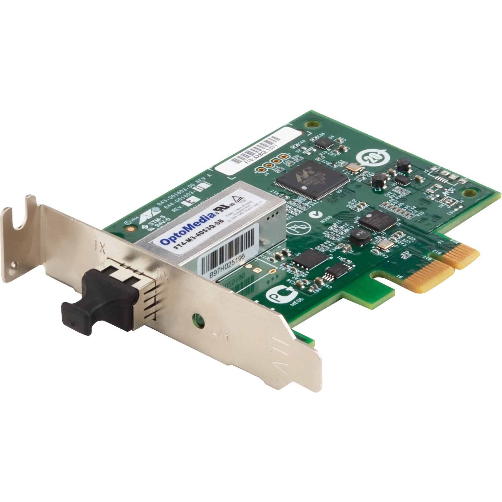 HP 1C7Q2AA Allied Telesis 2914SX/LC Gigabit Ethernet Card, Optical Fiber, 1000Base-X