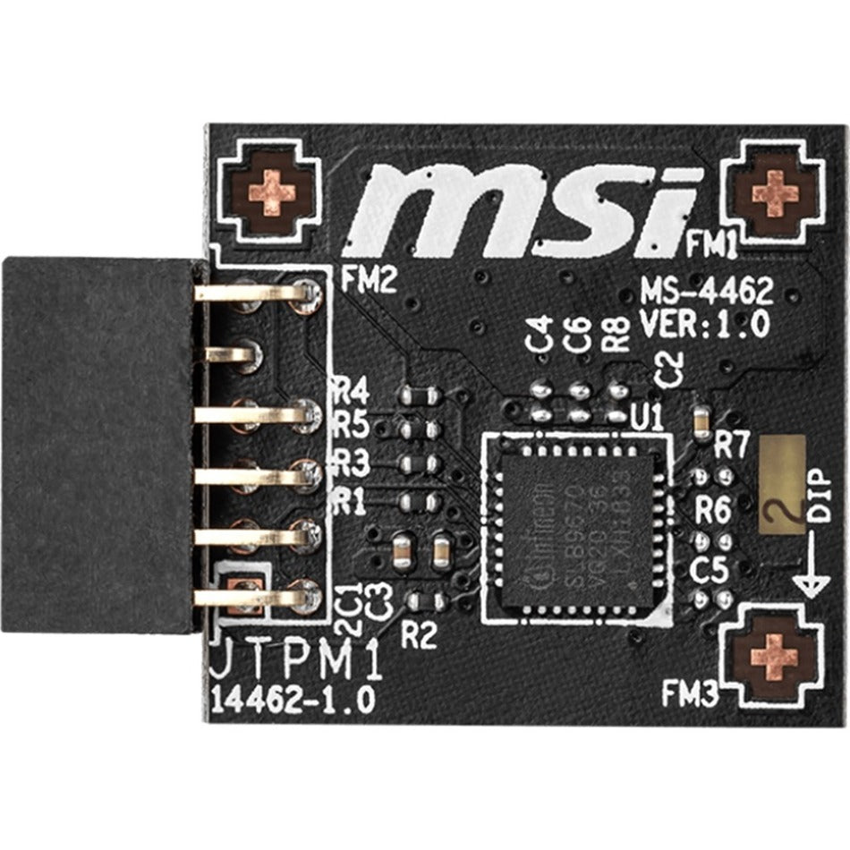 MSI TPM2SPI TPM 2.0 Module (SPI) Retail, Trusted Platform Module (TPM) for MSI Motherboards