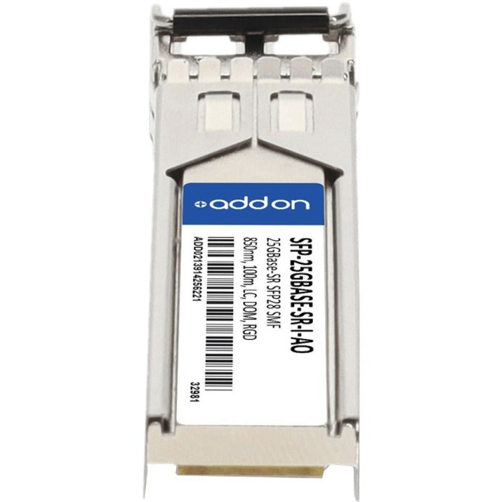 AddOn SFP-25GBASE-SR-I-AO SFP28 Module, LC 25GBase-SR Network, Lifetime Warranty