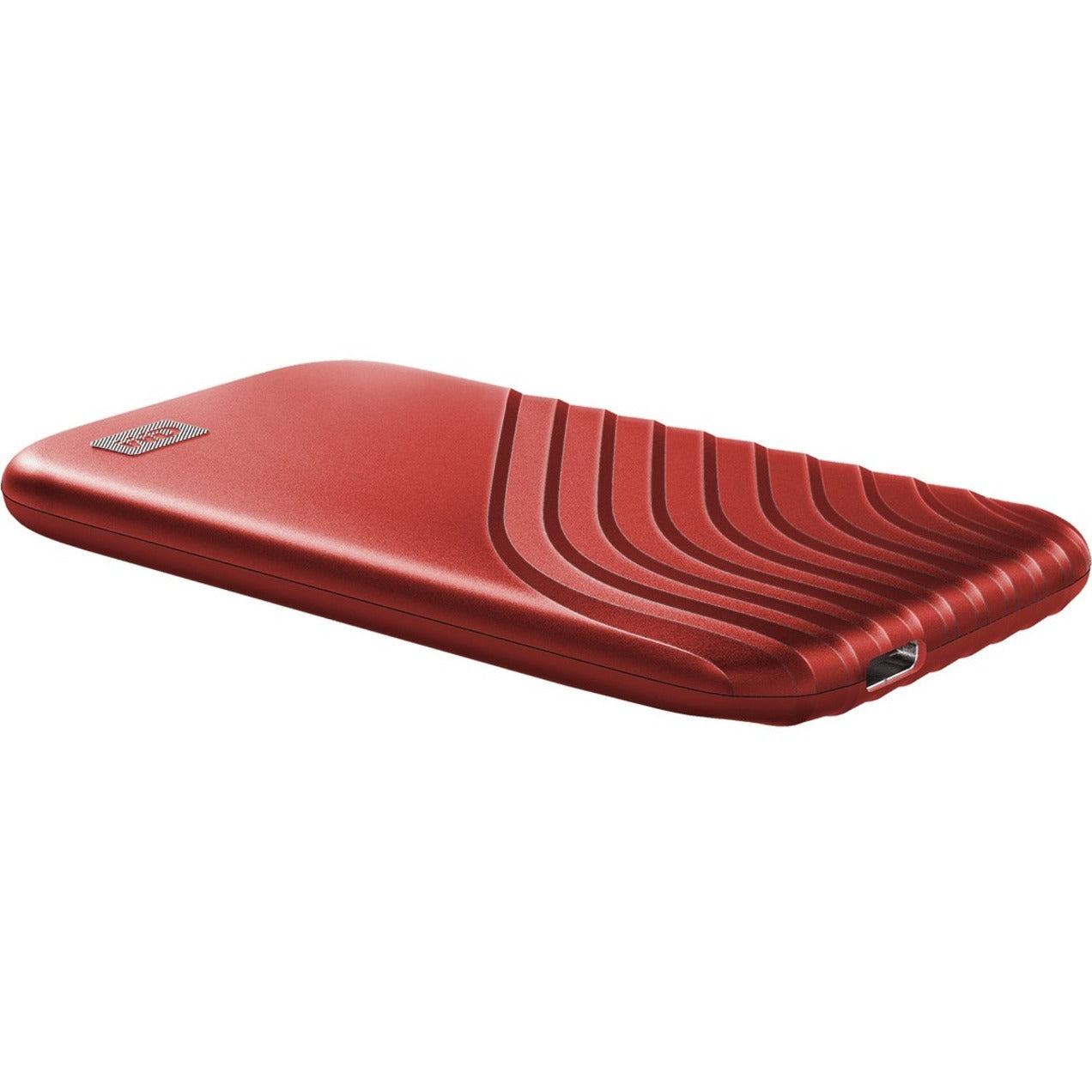 WD WDBAGF0010BRD-WESN My Passport Solid State Drive, 1 TB, USB 3.2 (Gen 2) Type C, Red