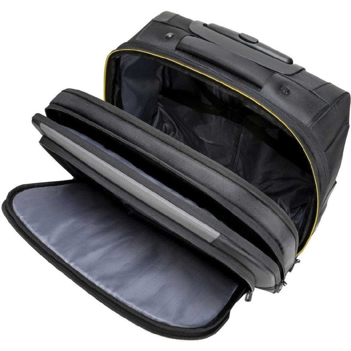 Targus CityGear TCG717GL Carrying Case (Roller) for 15" to 17.3" Notebook - Black, Gray (TCG717GL) Alternate-Image2 image