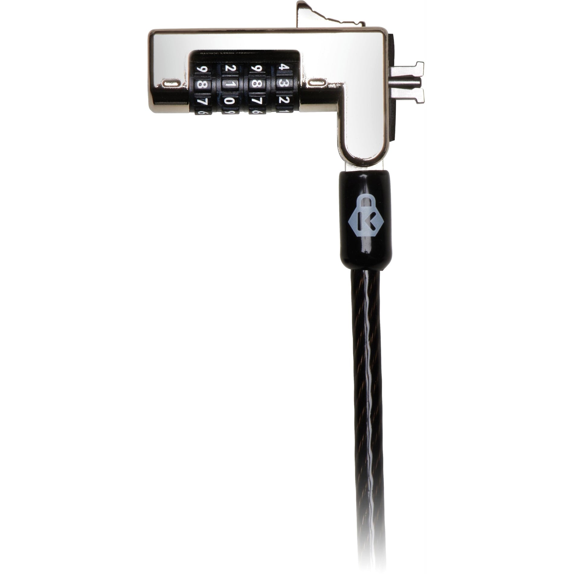 Kensington K60603WW Slim NanoSaver Combination Laptop Lock, 4-Digit Resettable Cable Lock