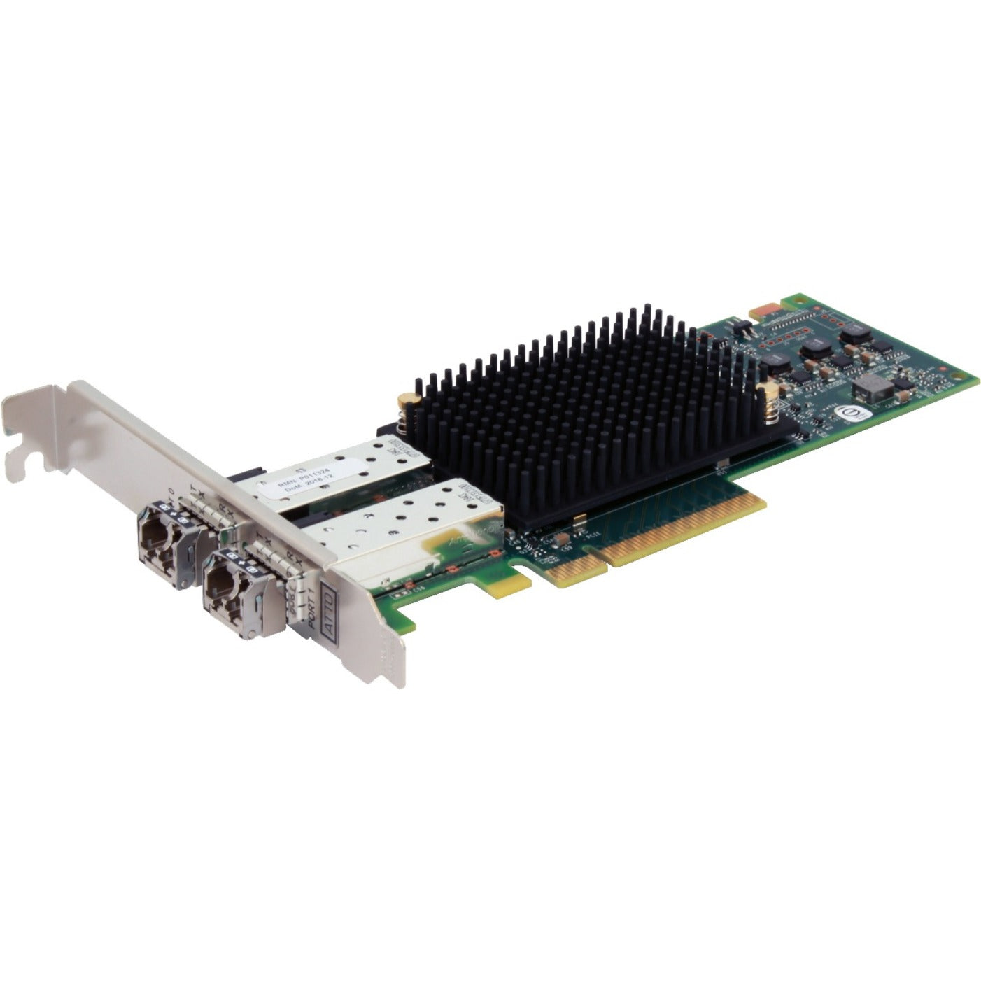 ATTO CTFC-322P-000 Celerity Fibre Channel Adapter, 32 Gbit/s Data Transfer Rate, Optical Fiber, 3 Year Limited Warranty