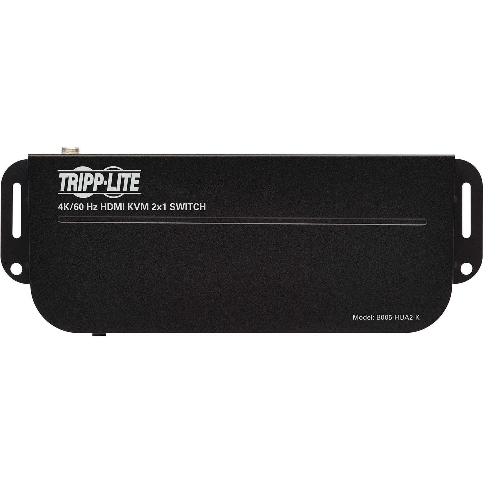 Tripp Lite B005-HUA2-K 2-Port HDMI/USB KVM Switch, 4096 x 2160 Resolution, 3-Year Warranty