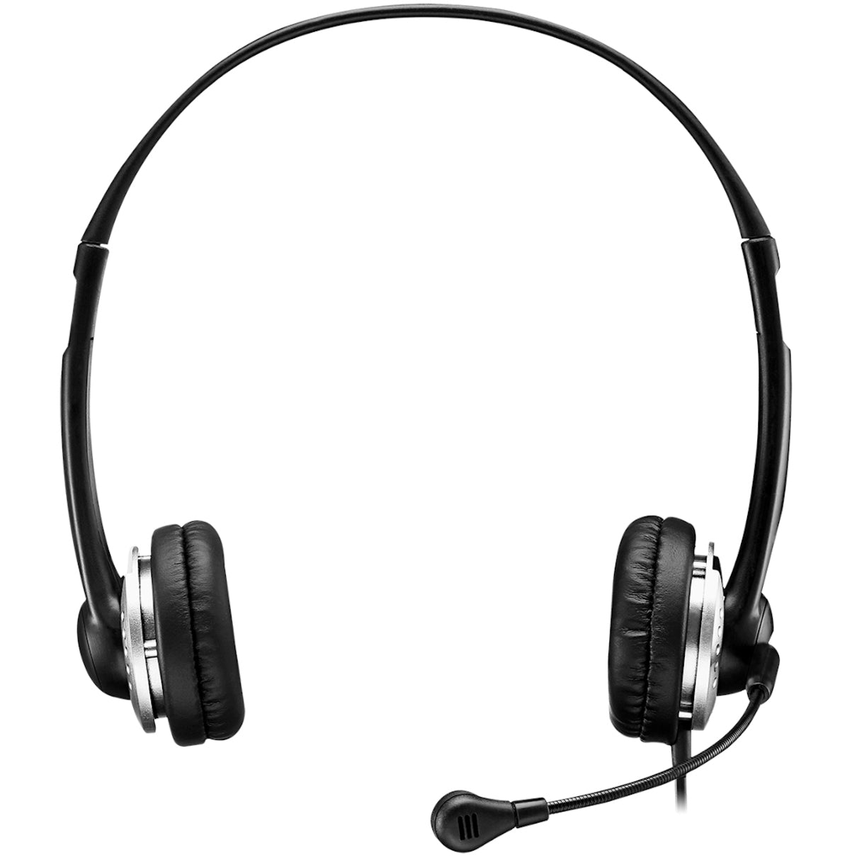 Adesso XTREAM P2 USB Wired Headset with Built-in Microphone, Over-the-head, Noise Cancelling, 1 Year Warranty
