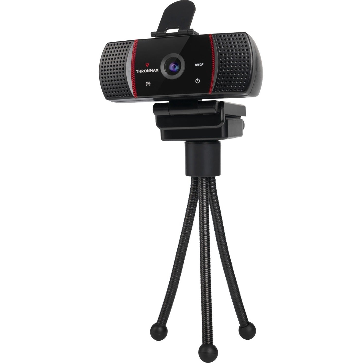 Thronmax X1 Stream G0 1080P Webcam, USB 2.0, Built-in Microphone, Tripod Included