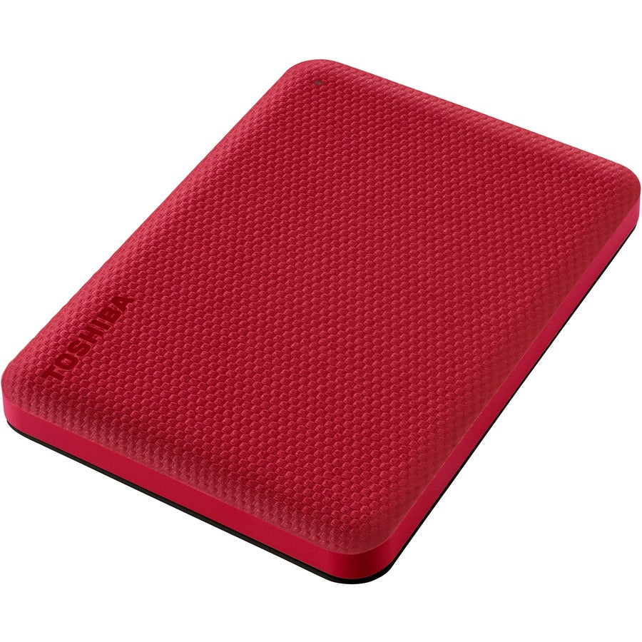 Toshiba HDTCA20XR3AA Canvio Advance Portable Hard Drive, 2TB, Red