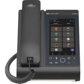 AudioCodes TEAMS-C470HDPS-DBW C470HD IP Phone, PoE GbE with BT, Dual Band WiFi
