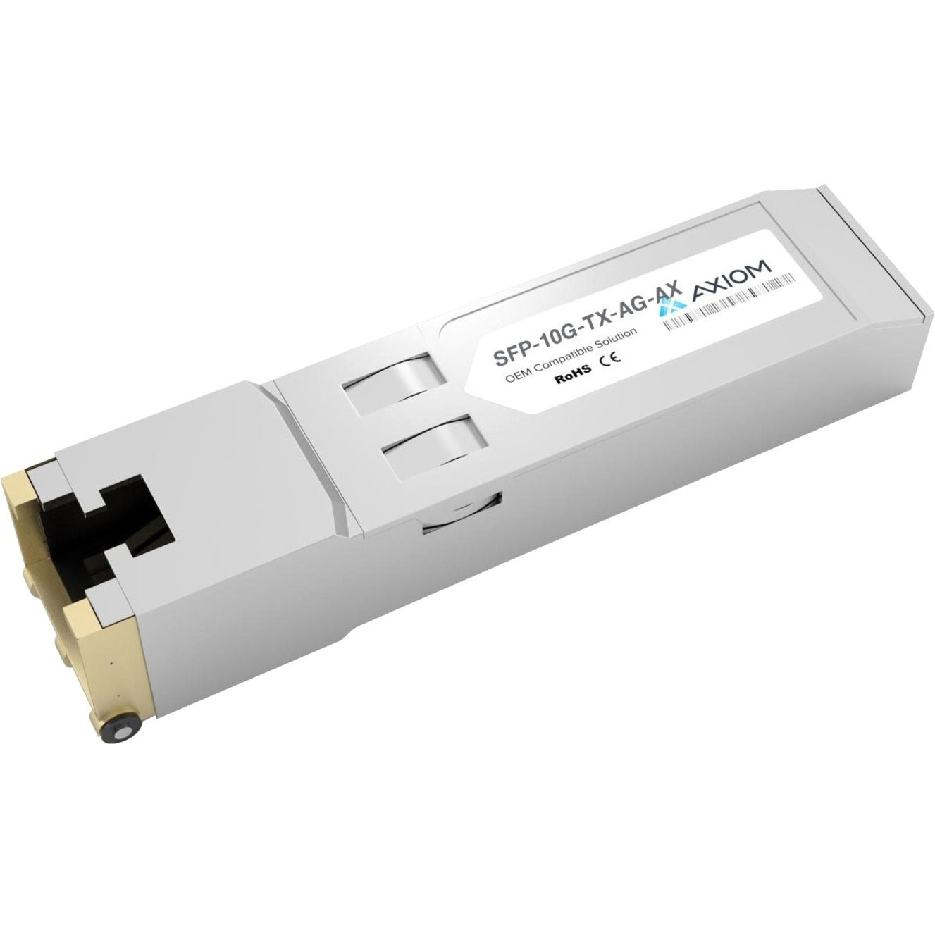 Axiom SFP-10G-TX-AG-AX 10GBASE-T SFP+ Transceiver for Avago - High-Speed Network Connectivity