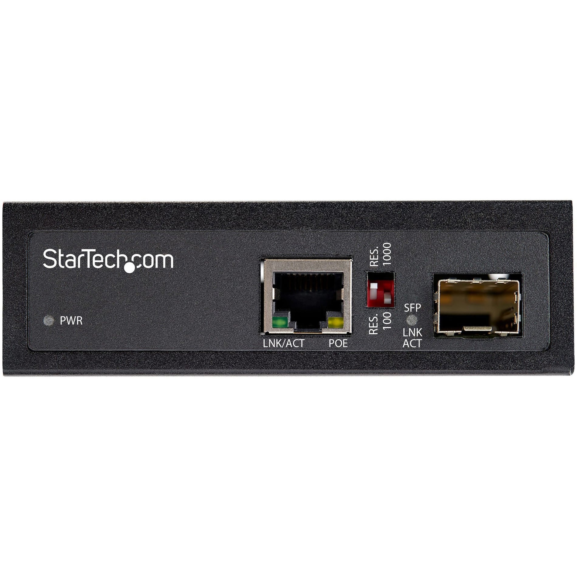 StarTech.com IMC1GSFP60W Transceiver/Media Converter, Gigabit Ethernet, 1000Base-T, 100Base-T, 100Base-TX, 1000Base-TX, Single-mode/Multi-mode, Twisted Pair/Optical Fiber