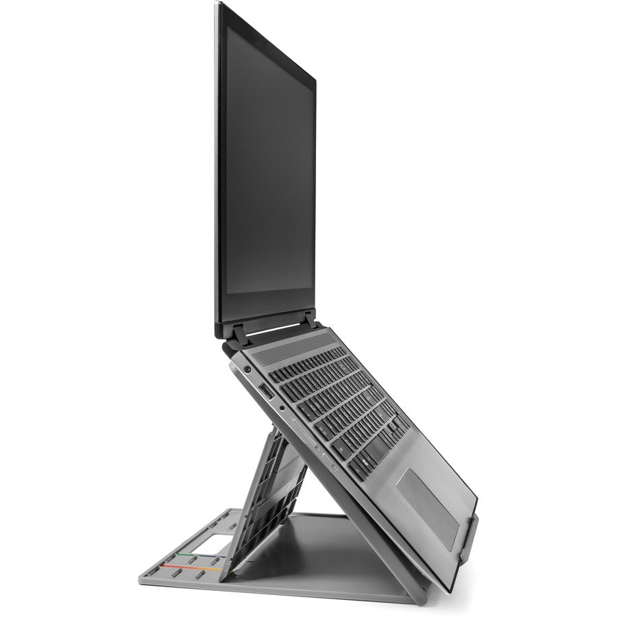Kensington K50420WW Easy Riser Cooling Stand Verstellbare ergonomische Design Anti-Rutsch Grau