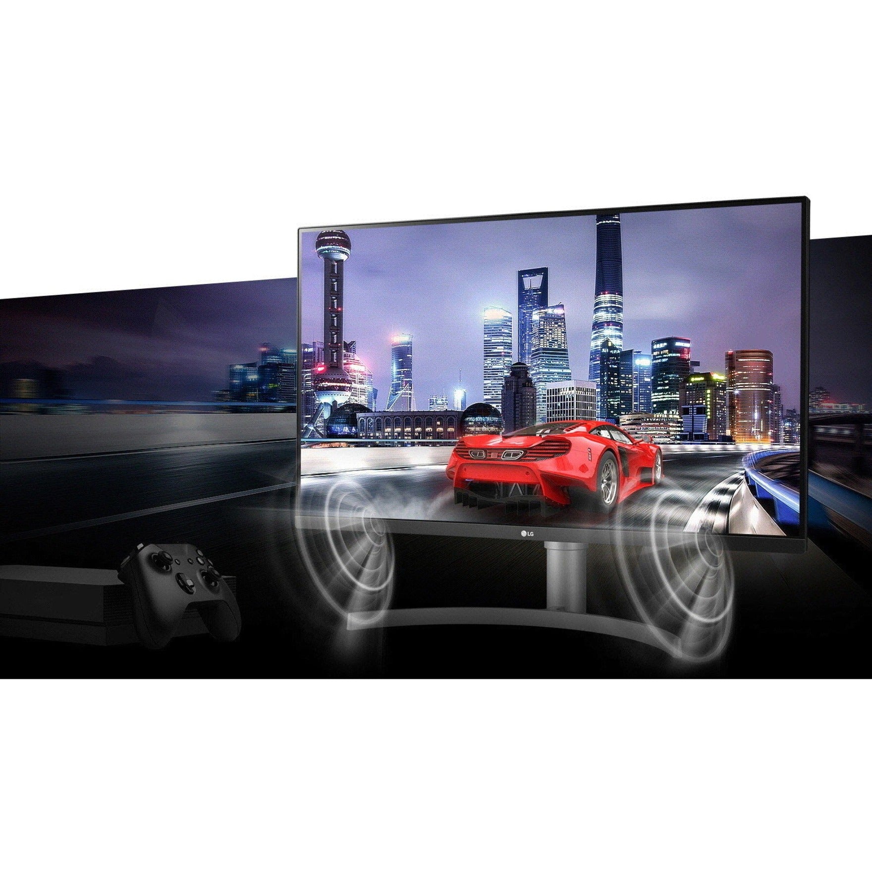 LG 32UN650-W 31.5" 4K UHD LCD Monitor - 16:9 - Black, Silver, High Resolution, Wide Color Gamut, FreeSync