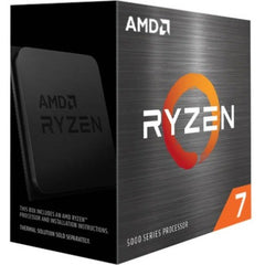 AMD Ryzen 7 5800X Octa-core Desktop Processor, 3.8GHz Base/4.7GHz Boost, 8 Cores 16 Threads, AM4 Socket, 105W TDP, 7nm Technology - 100-100000063WOF (1 Year Warranty)