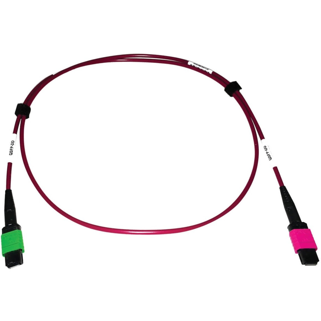Tripp Lite N846D-01M-16BMG Fiber Optic Patch Network Cable, 3.28 ft, 400 Gbit/s, Multi-mode