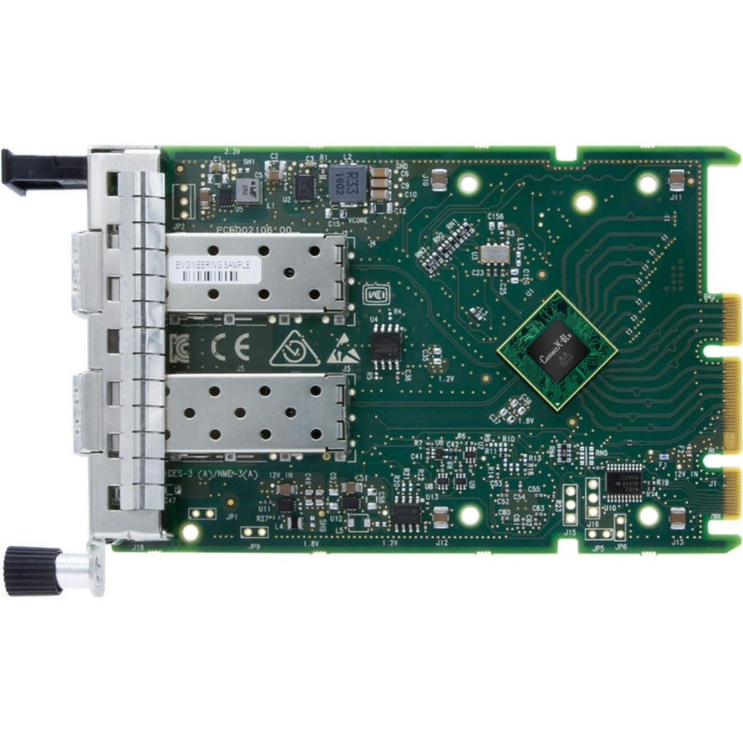 Lenovo 4XC7A62580 Mellanox ConnectX-6 Lx 25Gigabit Ethernet Card, 2 Ports, SFP28, Optical Fiber