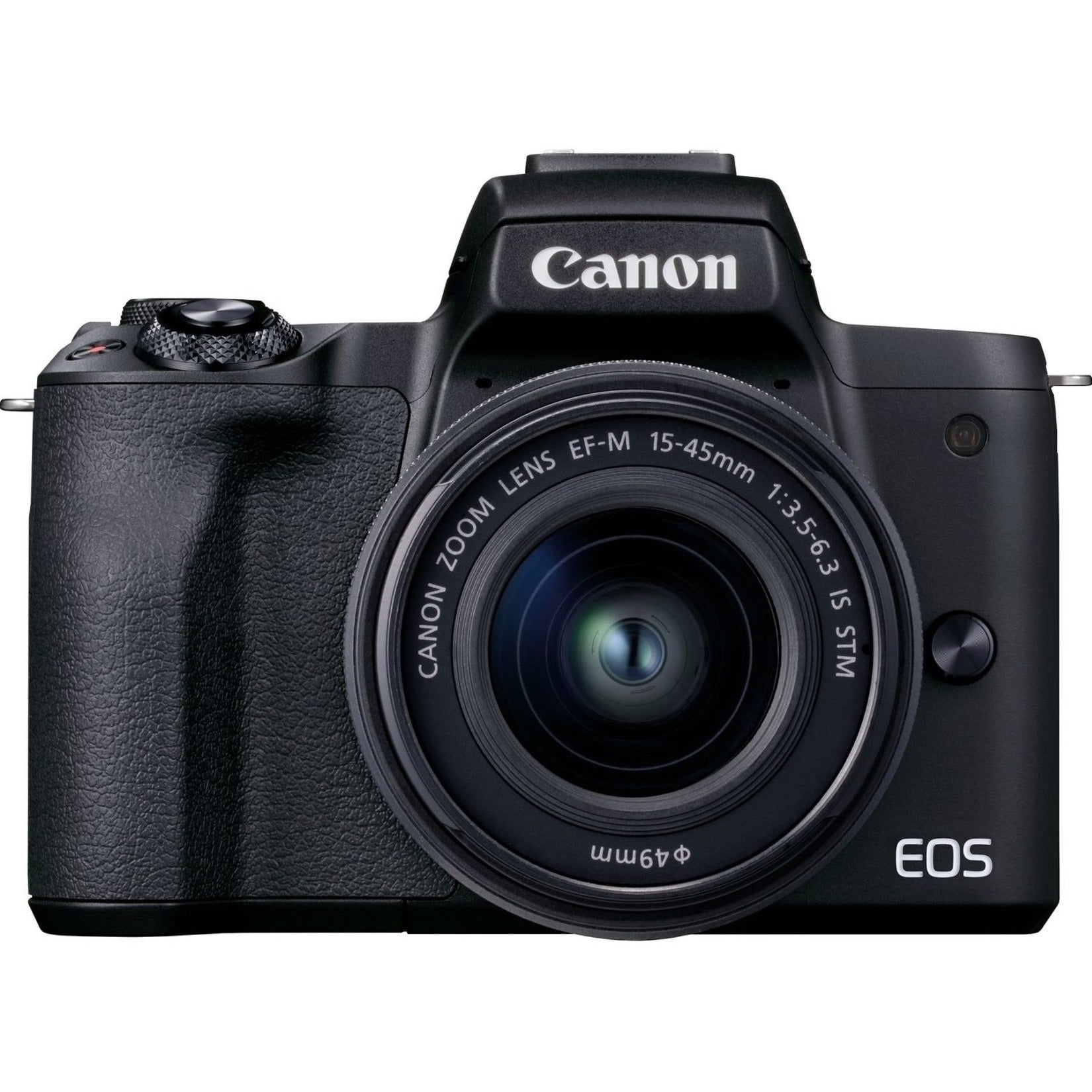 Canon 4728C006 EOS M50 Mark II Mirrorless Camera with EF-M 15-45mm f/3.5-6.3 IS STM Zoom Lens, Black