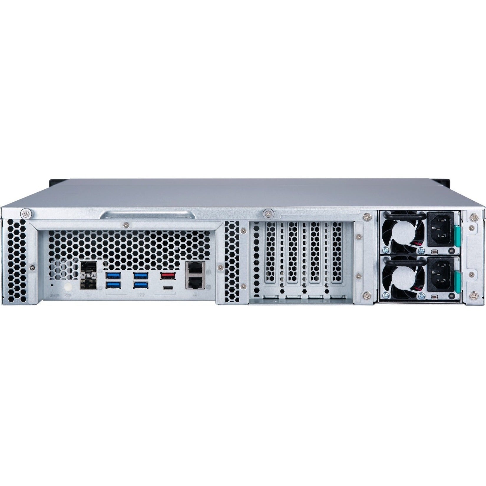 QNAP TS-877XU-RP-3600-8G SAN/NAS Storage System (TS-877XU-RP-36008GUS), Ryzen 5 3600, 8GB RAM, 8-Bay, 10GbE, 2U Rackmount