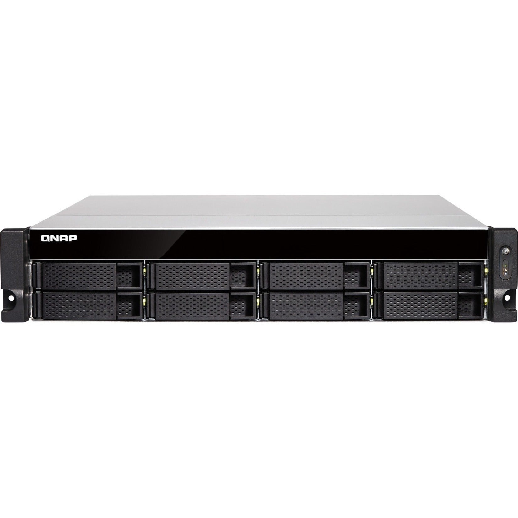 QNAP TS-877XU-RP-3600-8G SAN/NAS Storage System (TS-877XU-RP-36008GUS), Ryzen 5 3600, 8GB RAM, 8-Bay, 10GbE, 2U Rackmount