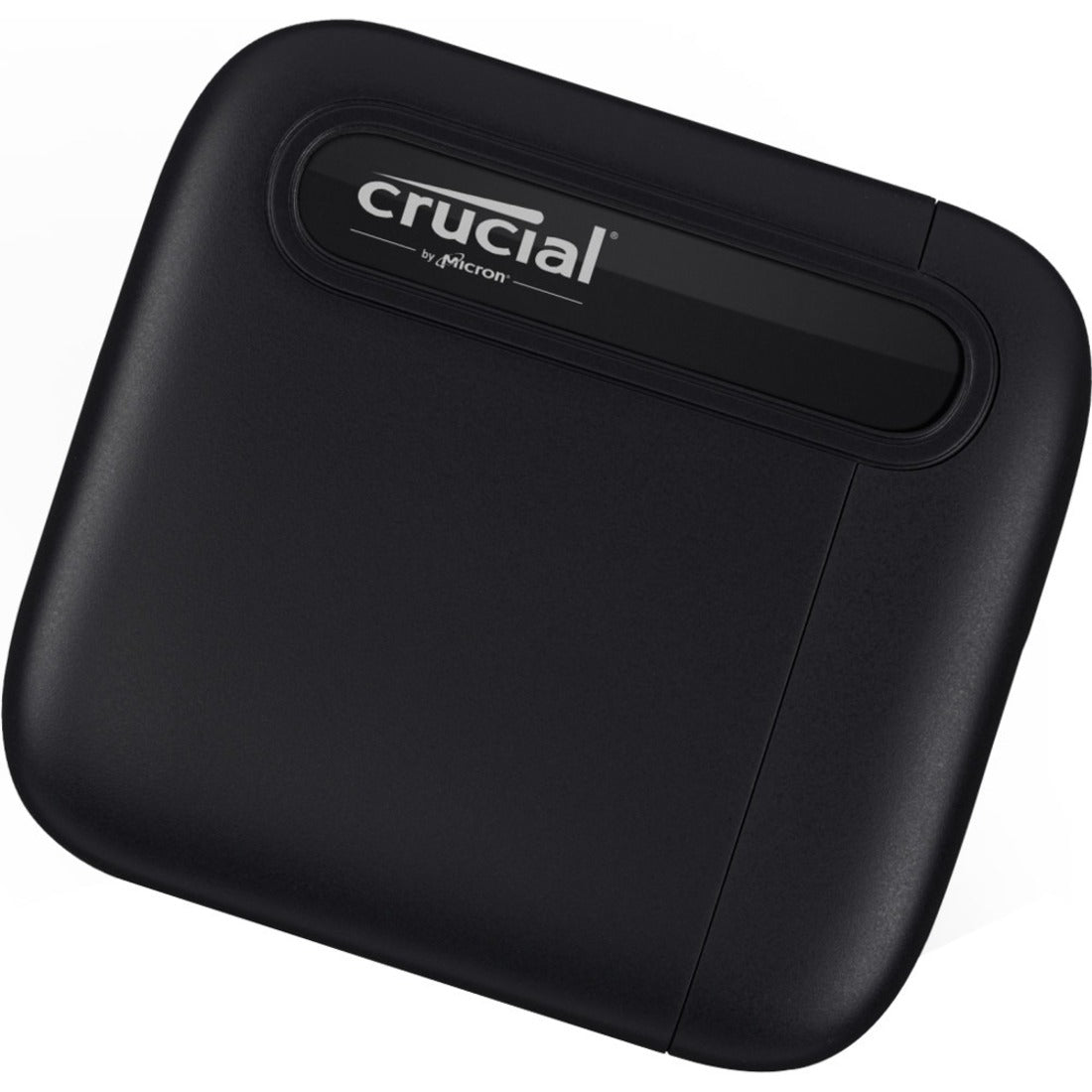 Crucial CT1000X6SSD9 X6 1TB Portable SSD, USB 3.2 Gen-2 Type-C, 540 MB/s Read Speed