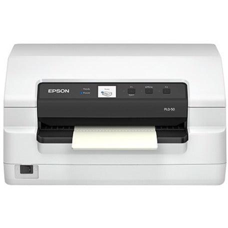 Epson C11CJ10201 PLQ-50 Passbook Dot Matrix Printer, 24-pin, Monochrome, 630 cps