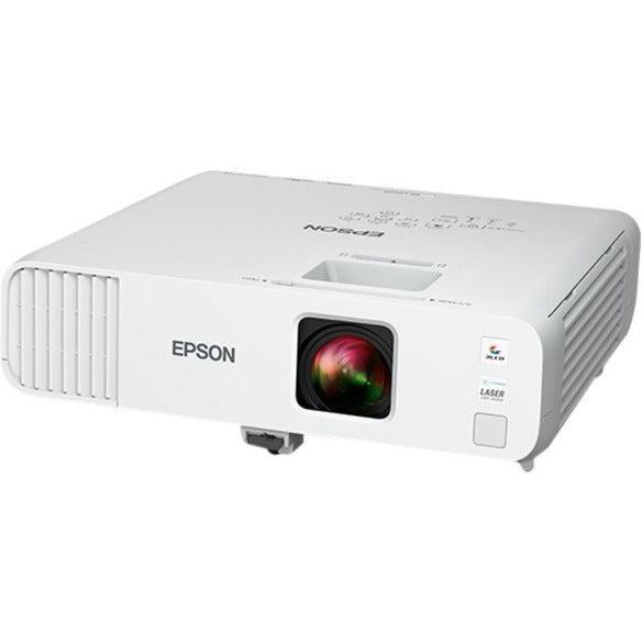 Epson V11H992020 PowerLite L200X 3LCD XGA Long-Throw Laser Projector with Built-in Wireless, 4200 lm, 4:3 Aspect Ratio