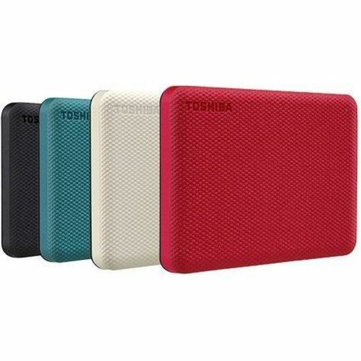 Toshiba HDTCA40XG3CA Canvio Advance Portable Hard Drive 4TB USB 3.0 Green