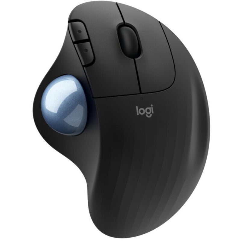Logitech 910-005869 ERGO M575 Wireless Trackball, Black, 2.4 GHz Bluetooth, 2000 dpi