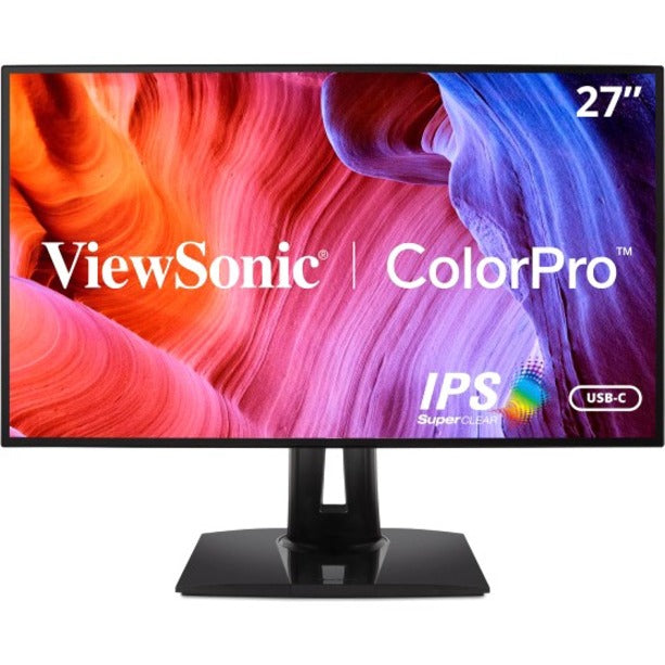 ViewSonic VP2768A 27 sRGB Color Accurate USB-C Monitor, 2560 x 1440 Resolution