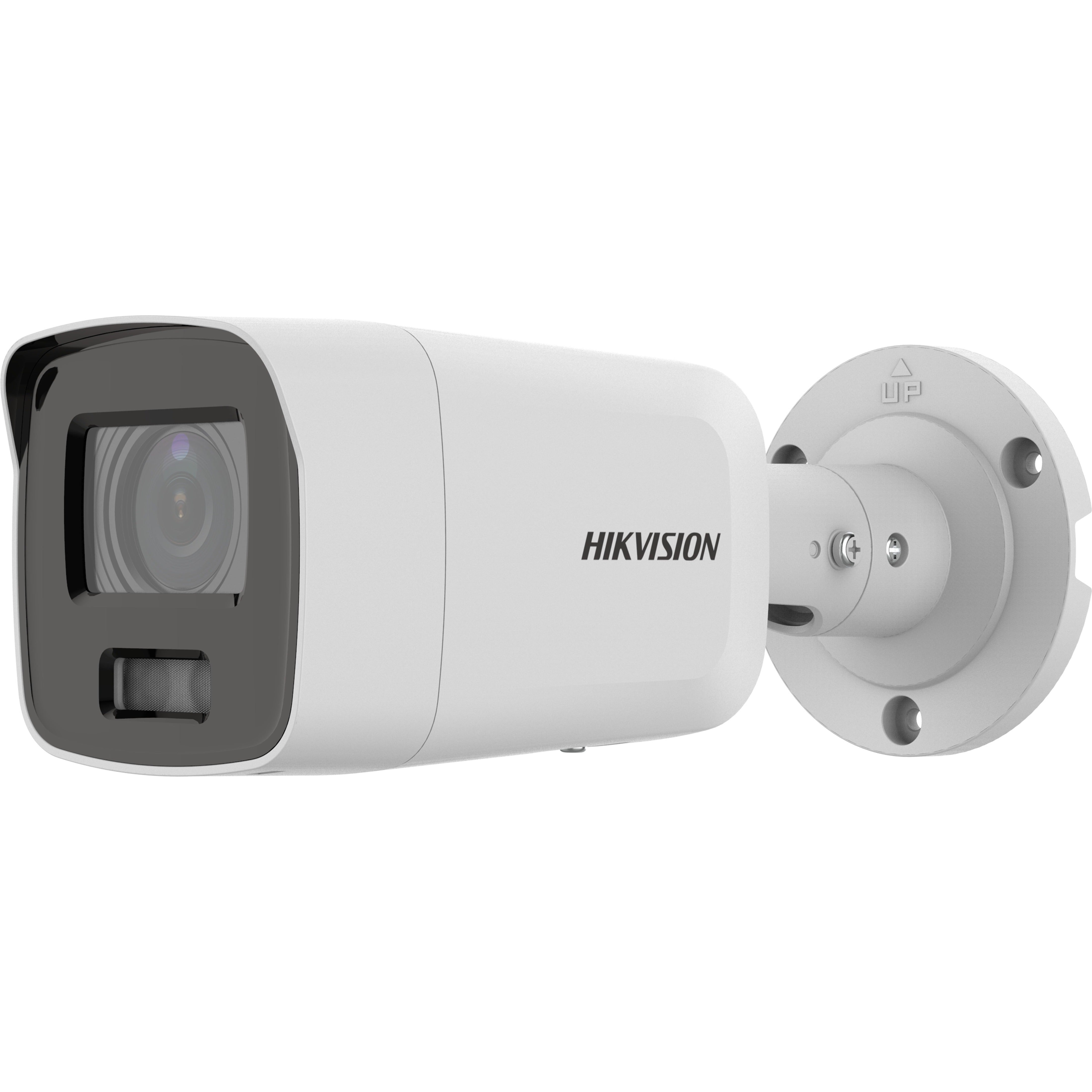 Hikvision DS-2CD2087G2-L 2.8MM 8 MP ColorVu Fixed Bullet Network Camera, 24/7 Color, 4K Resolution, IP67 Weatherproof