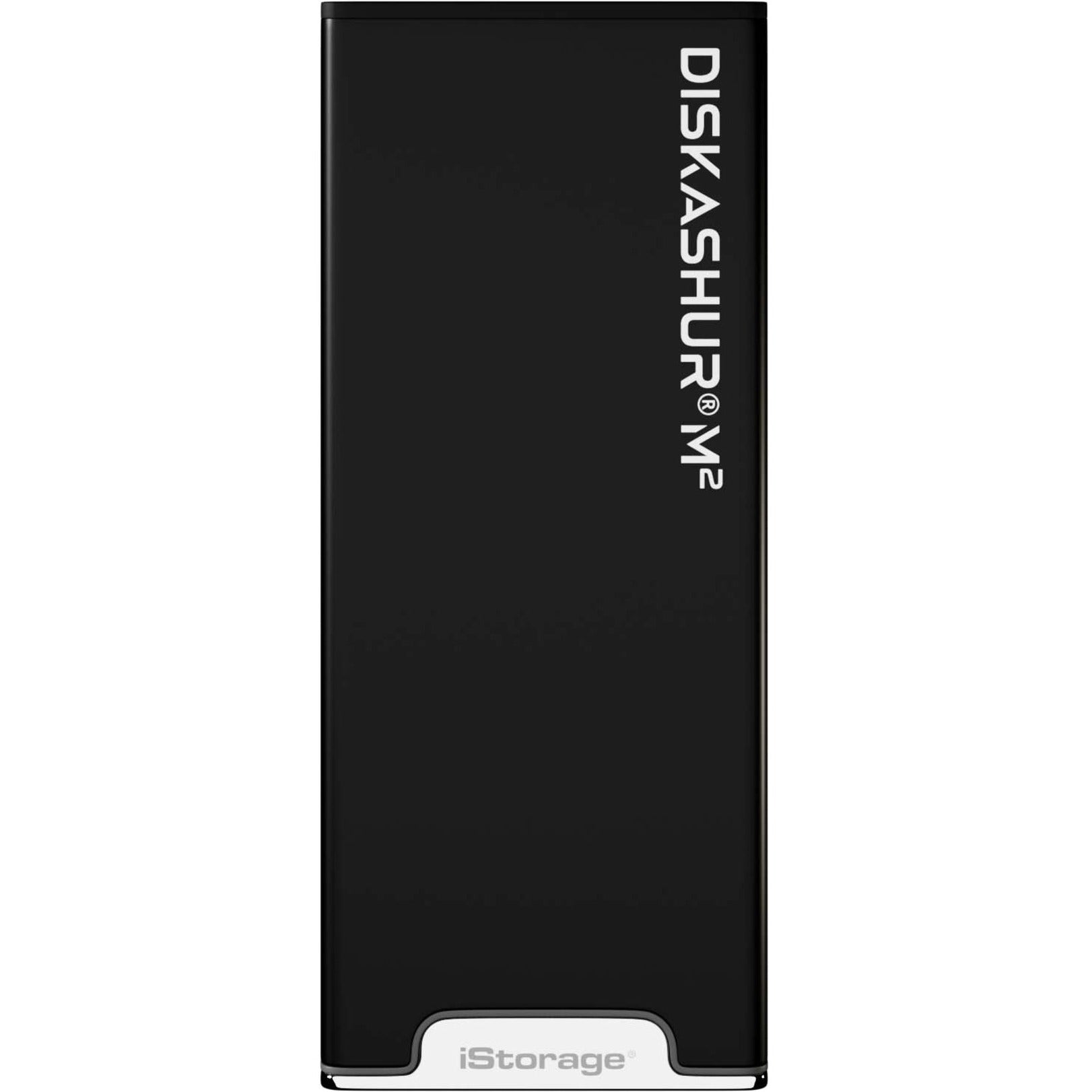 iStorage IS-DAM2-256-500 diskAshur M2 Portable SSD, PIN Authenticated, Hardware Encrypted, USB 3.2, Ultra-fast, FIPS Compliant, Rugged & Portable