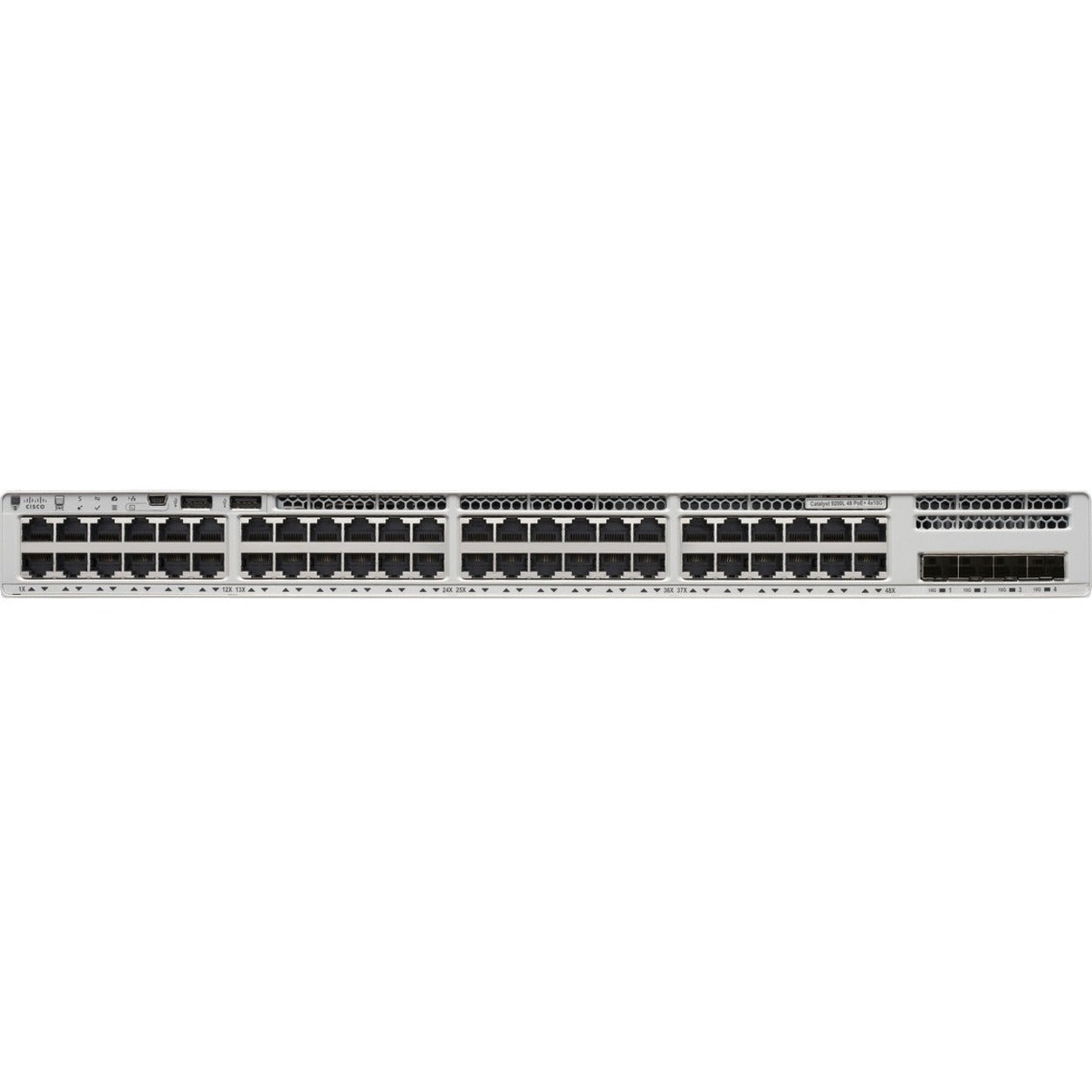 Cisco C9200L-48PL-4G-E Catalyst 9200L 48-Port Partial PoE+ Switch, Network Essentials