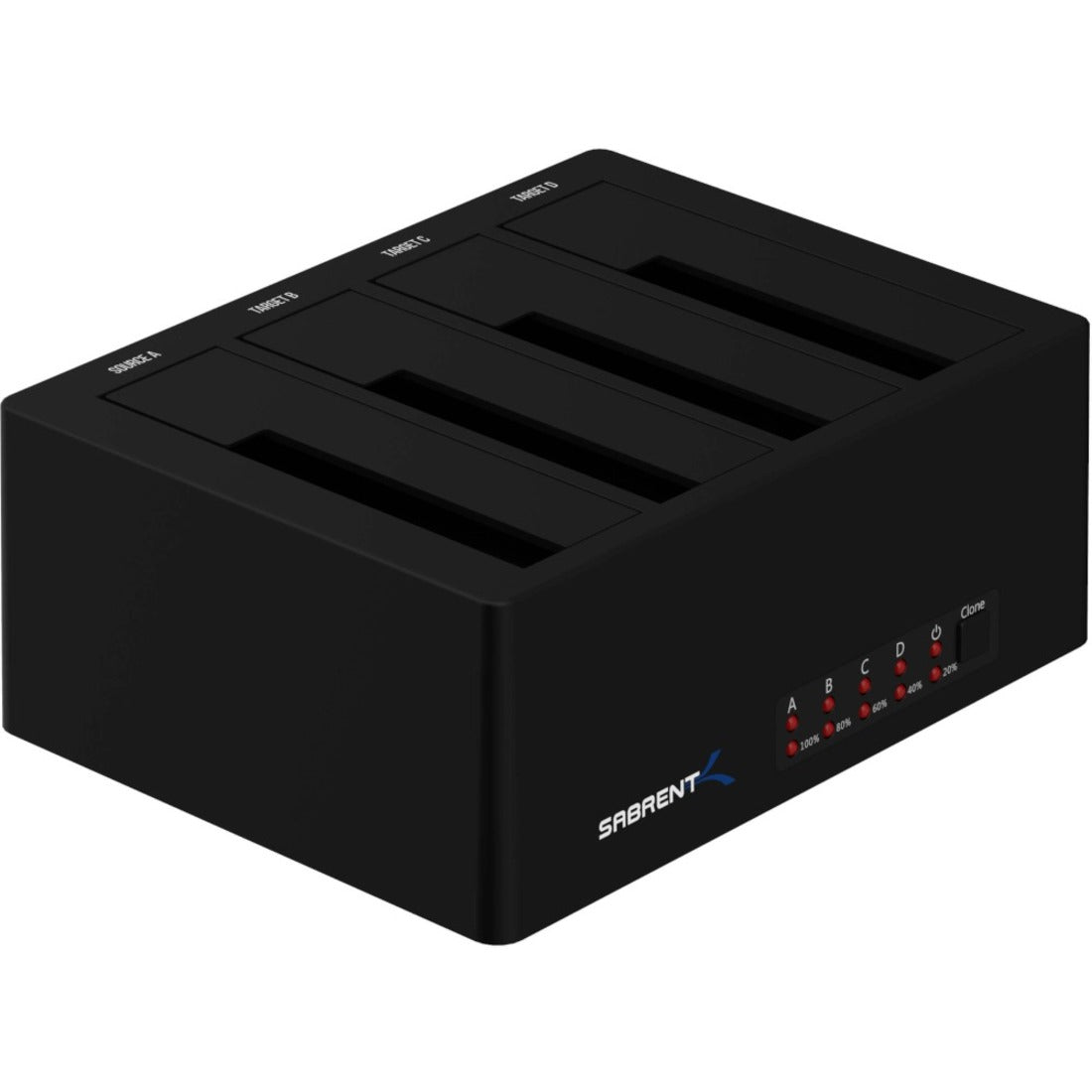 Sabrent DS-U3B4 4-Bay USB SATA Drive Dock, Hot Swappable