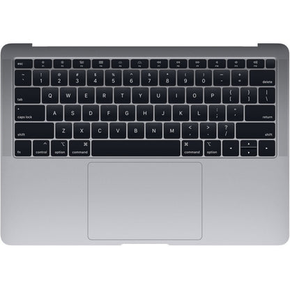 Close-up of MacBook Air keyboard and trackpad-alternate-image11