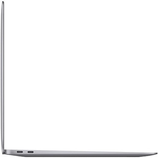 Side profile view of MacBook Air's thin design-alternate-image14