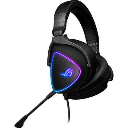 Professional side view of ROG Delta S gaming headset-alternate-image7