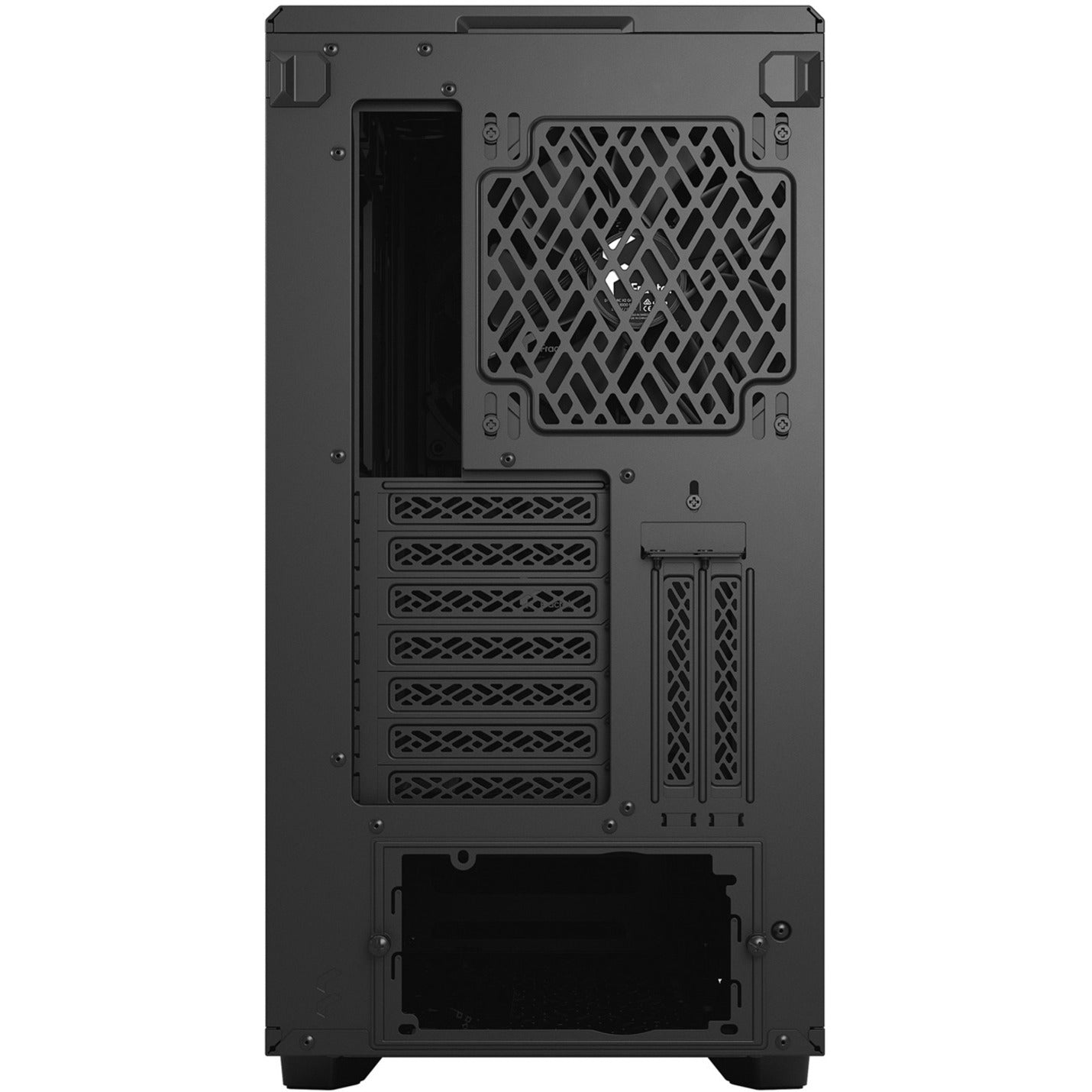 Fractal Design FD-C-MES2A-01 Meshify 2 Computer Case, Tower, Black, 8 Expansion Bays, 3 Fans Installed