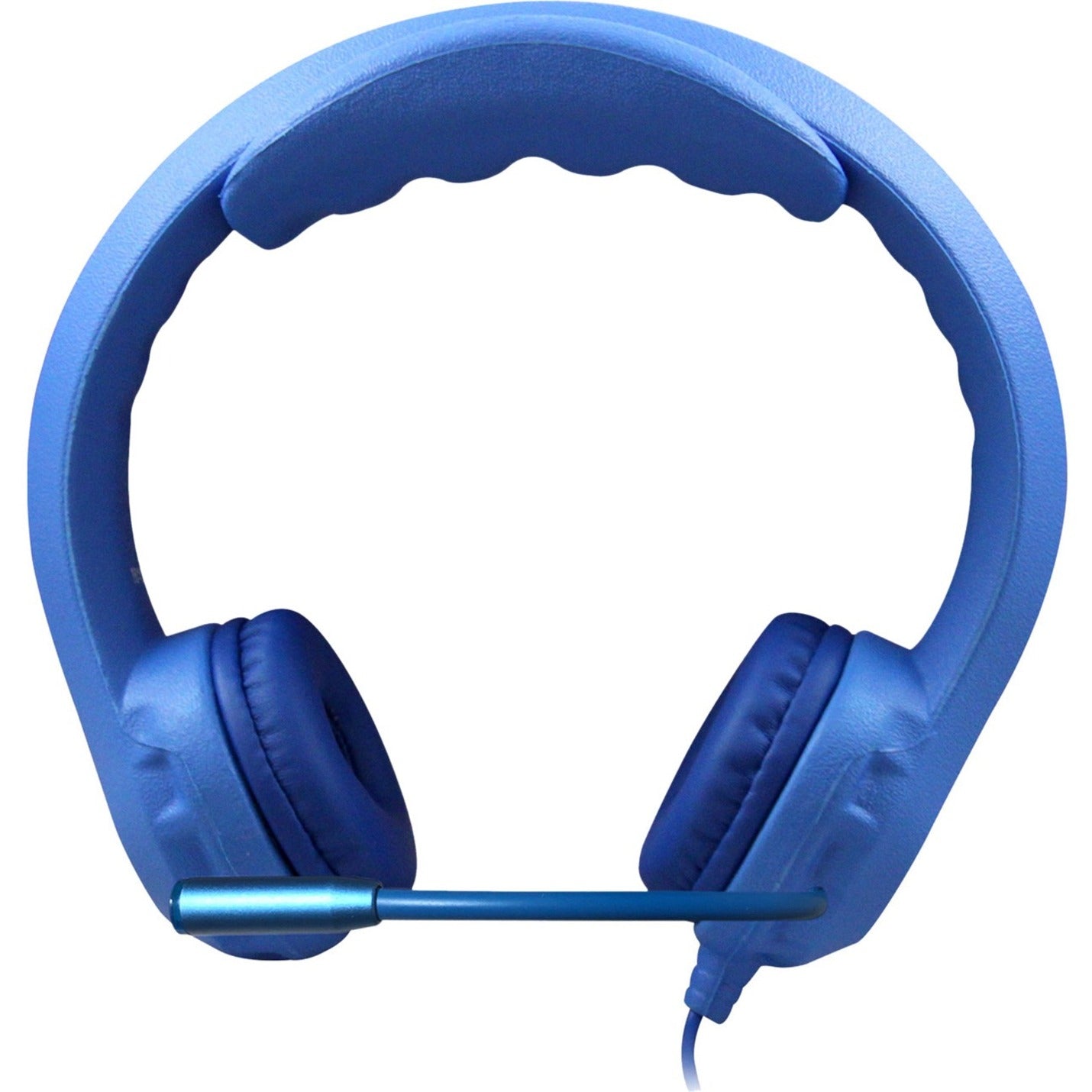 Hamilton Buhl KFX2U-BLU Kid's Flex-Phones USB Headset With Gooseneck Microphone, Blue - Comfortable, Flexible, Noise Cancelling