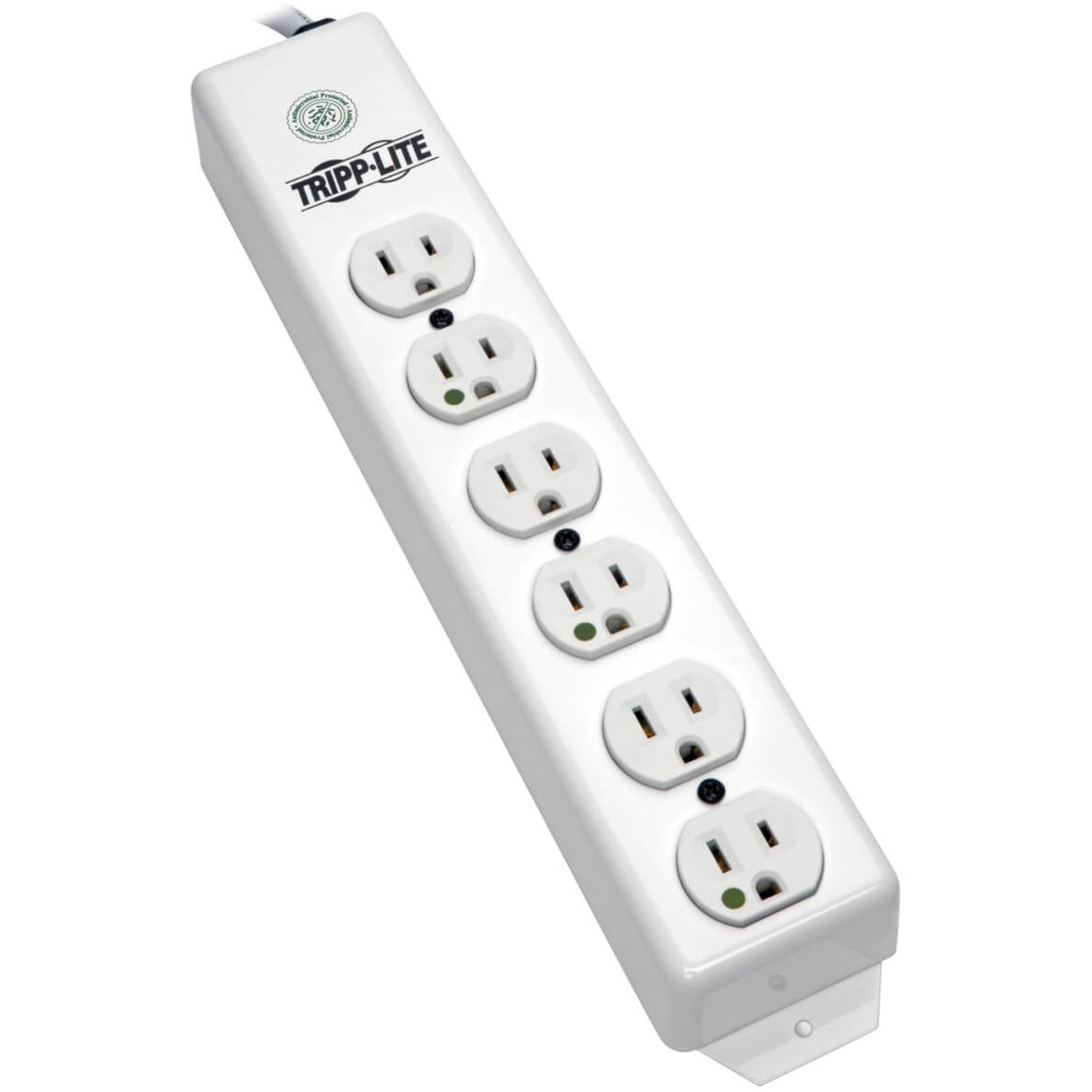 Tripp Lite PS-602-HG Power Strip, 6 Outlets, 120V AC, 15A, RoHS Certified