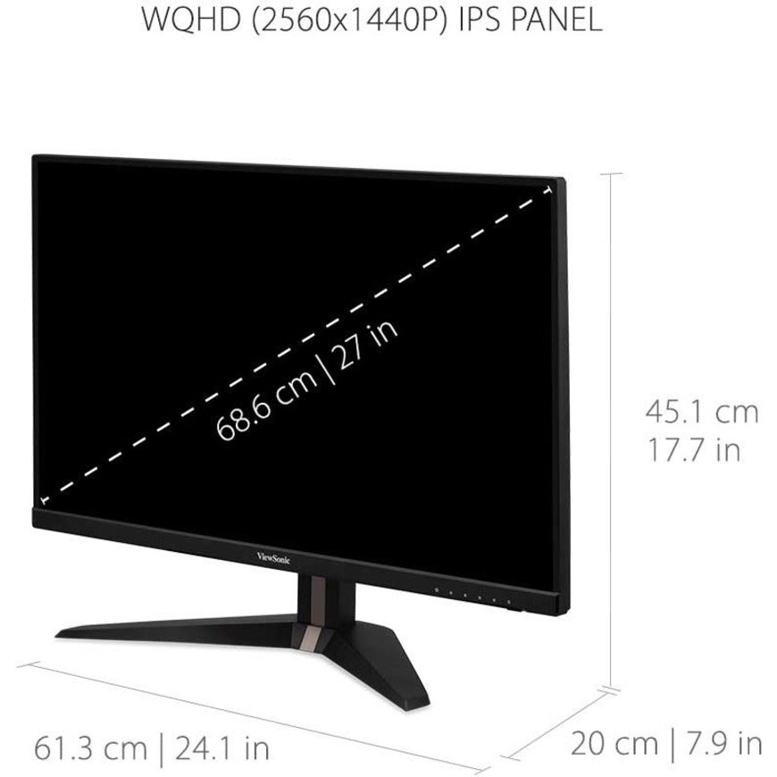 ViewSonic VX2768-2KP-MHD 27" IPS FreeSync Premium Monitor, 144Hz 1ms, 2560 x 1440 Resolution