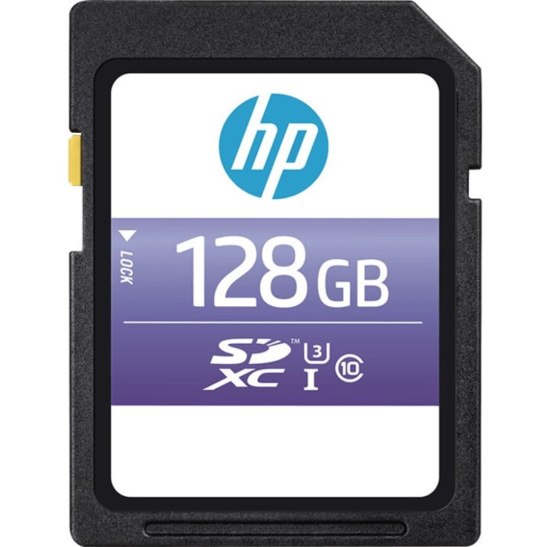 HP P-SD128U395HPSX-GE sx330 Class 10 U3 SD Flash Memory Card, 128GB Storage Capacity, 95 MB/s Maximum Read Speed