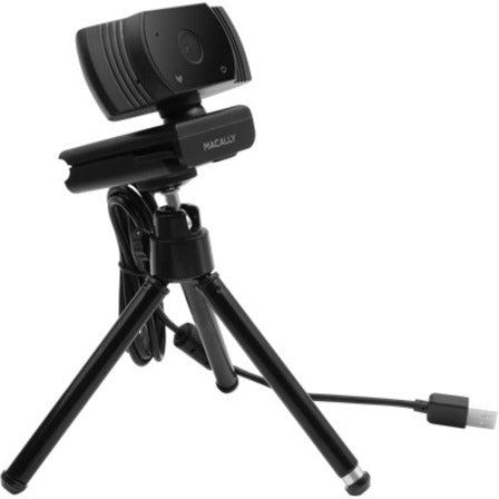 Macally MZOOMCAM HD 1080 Webcam with Microphone and Tripod, 2 Megapixel, 30 fps