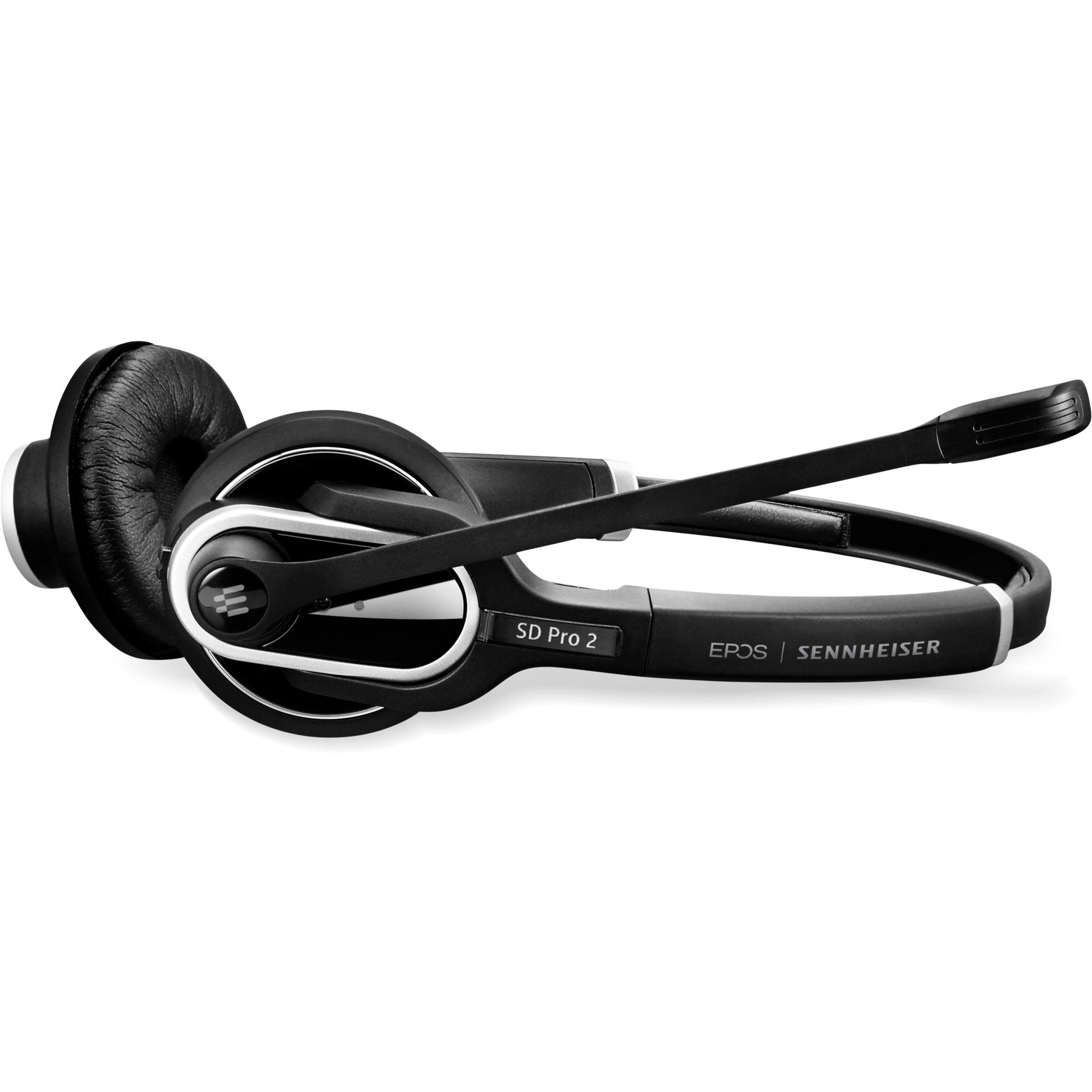 EPOS | SENNHEISER 1000560 IMPACT SD 30 HS Headset, Wireless DECT On-ear Stereo Headset with Bi-directional Noise Cancelling Microphone