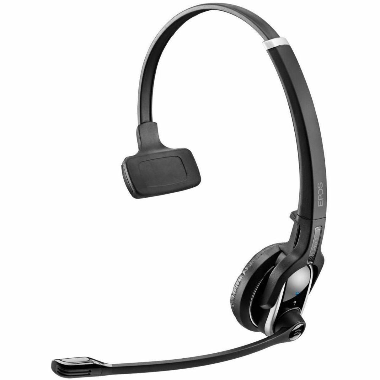 EPOS | SENNHEISER 1000562 IMPACT SD 20 ML - US Headset, Wireless DECT Mono Headset with Rechargeable Battery, Noise Cancelling Microphone, and 590.6 ft Wireless Operating Distance