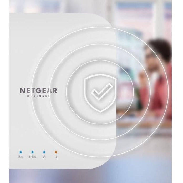 Netgear WAX214PA-100NAS WiFi 6 AX1800 PoE Access Point, 1.76 Gbit/s Wireless Transmission Speed