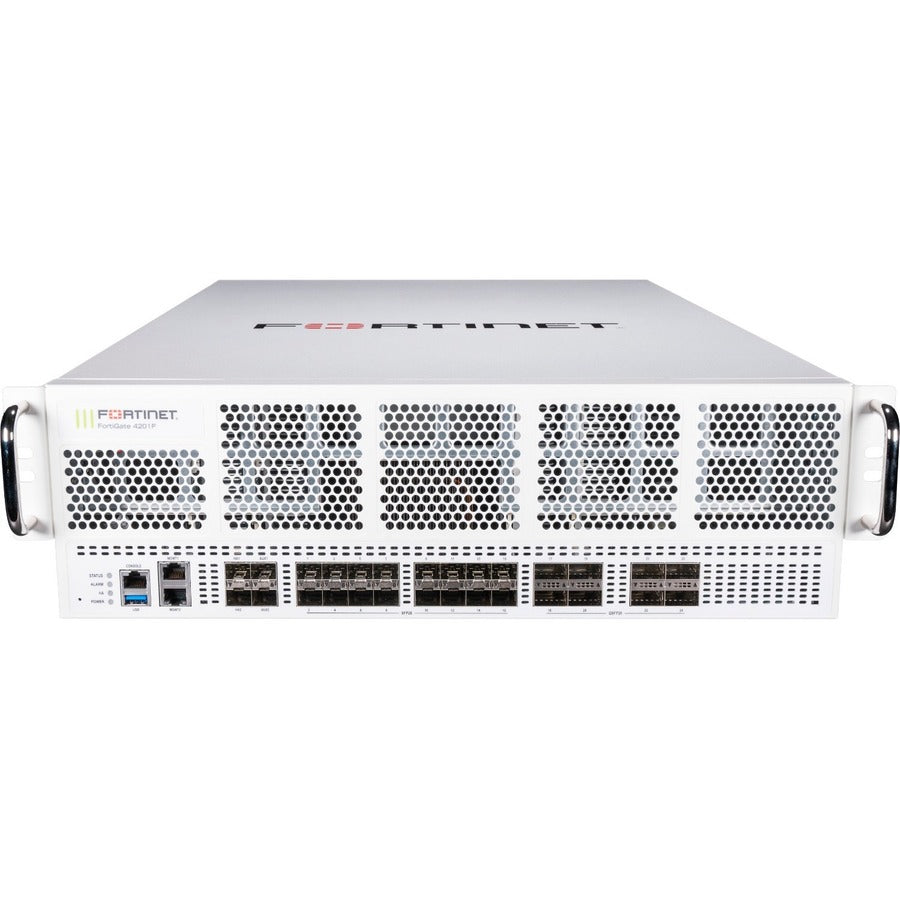 Fortinet FG-4201F-DC-BDL-950-12 FortiGate Network Security/Firewall Appliance, 1 Year 24x7 FortiCare and FortiGuard Unified Threat Protection (UTP)