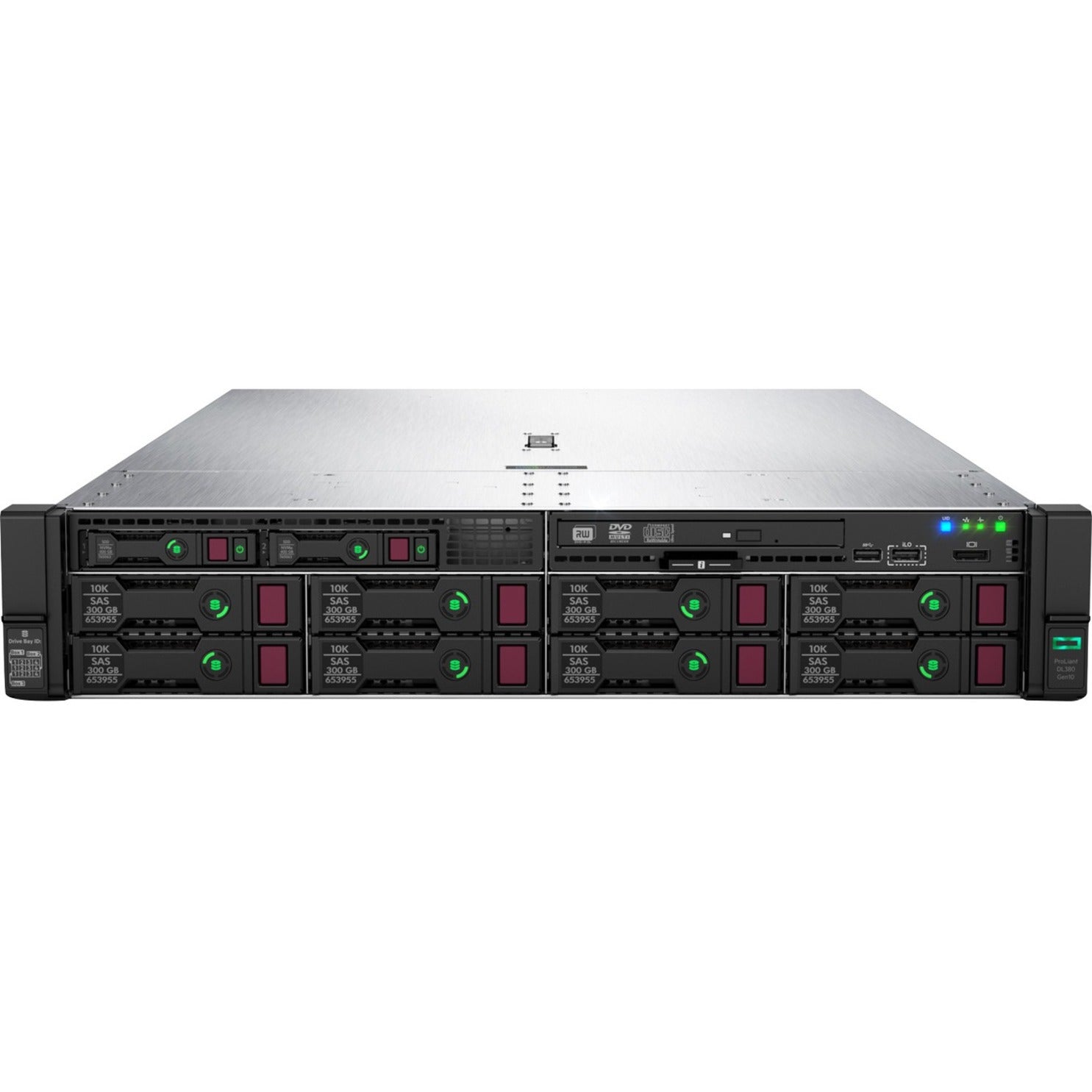 HPE P40425-B21 ProLiant DL380 G10 Server, 4215R 1P 32G NC 8SFF Svr