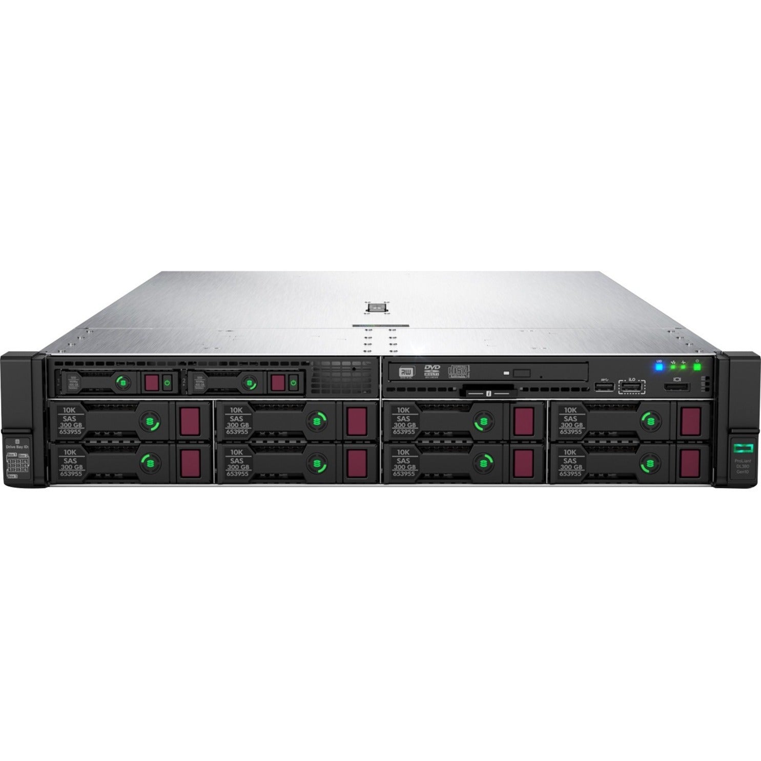 HPE P40423-B21 ProLiant DL380 G10 Server, 6226R 1P 32G NC 8SFF Svr